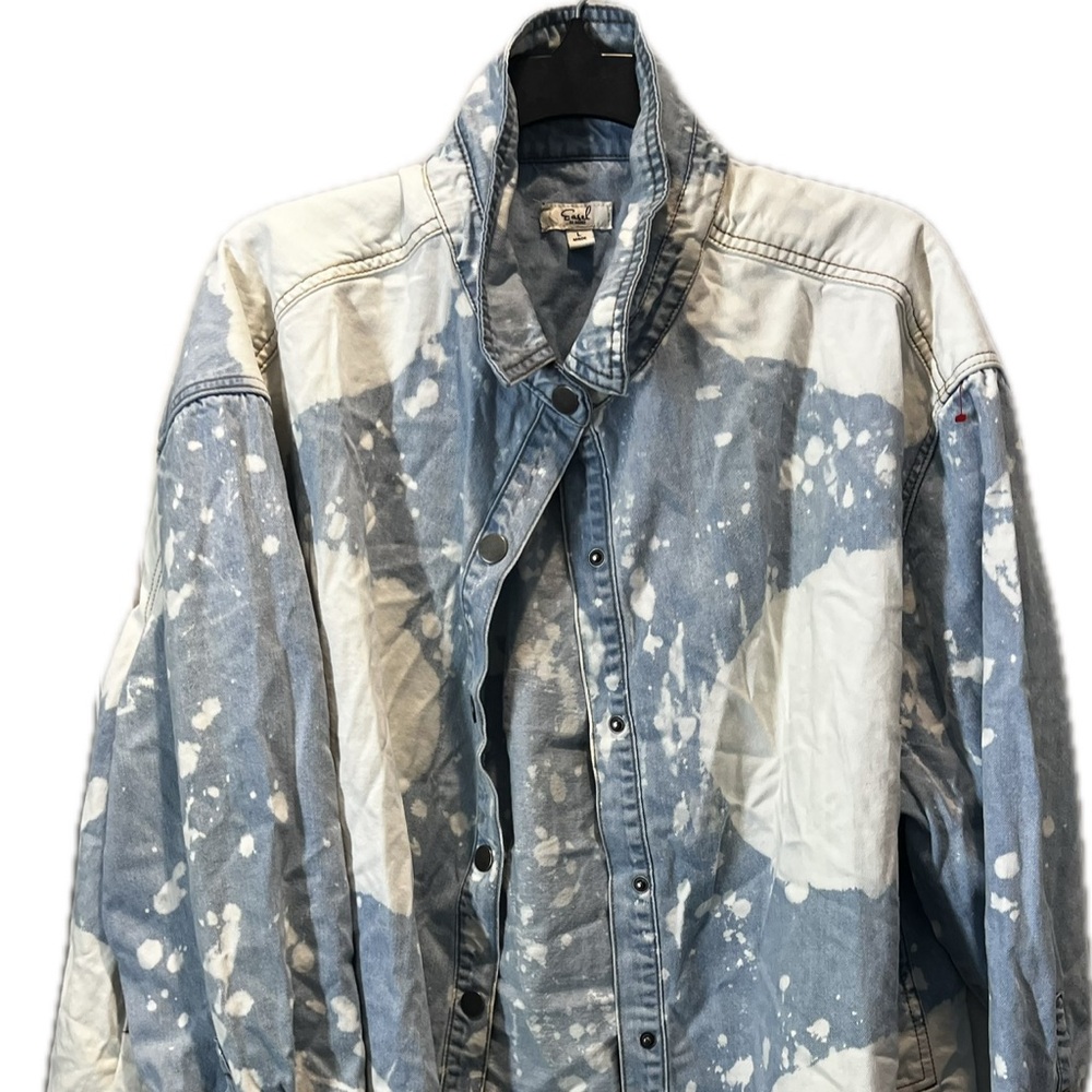 Easel shirt dress Washed Denim